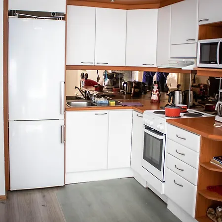 شقة Santa's Row House With Sauna *