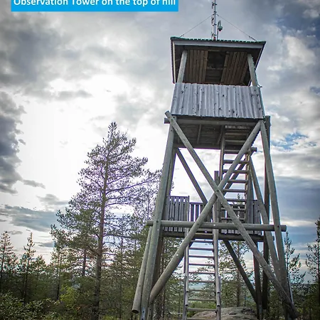 Santa's Row House With Sauna Διαμέρισμα Ροβανιέμι